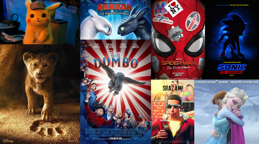قائمة 20 فيلم أطفال وفتيان جديدة لعام 2019