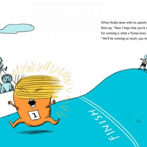 جديد في أمريكا: ترامب حبّة بطاطا في كتاب للأطفال